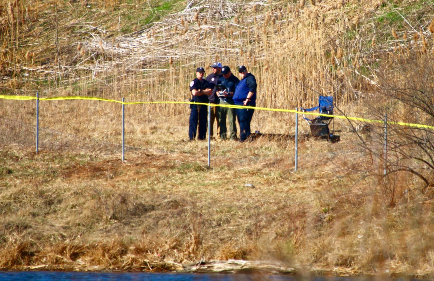 Remains found in Crown Point pond